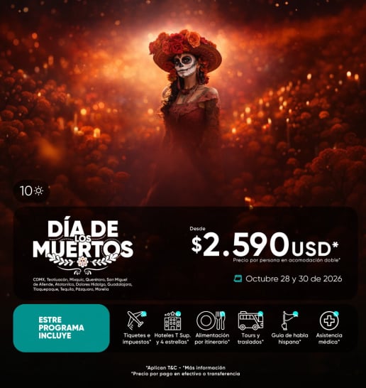 VIAJE DIA DE MUERTOS MEXICO