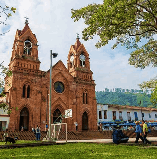 templo de Venecia Antioquia